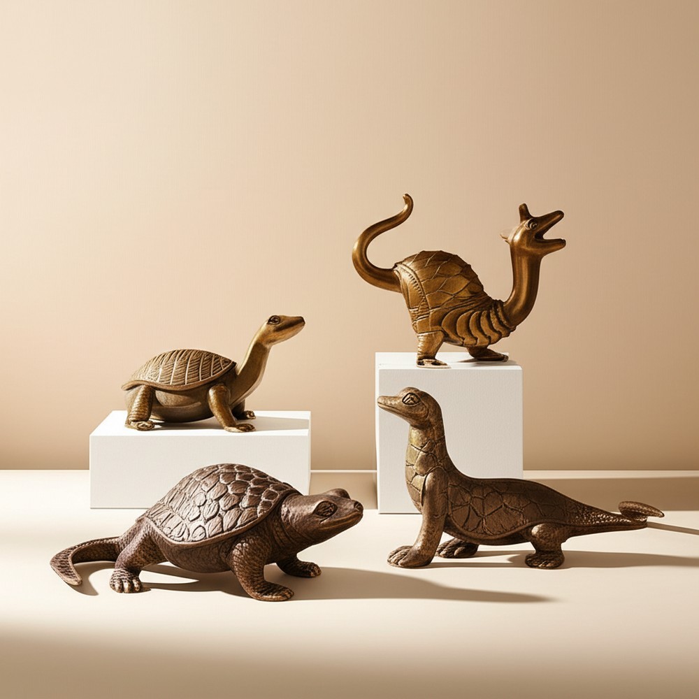 Статуэтки рептилий