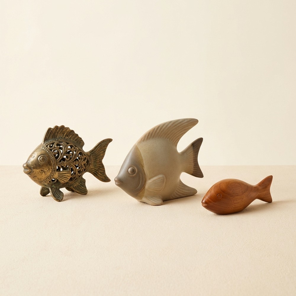 Статуэтки рыб