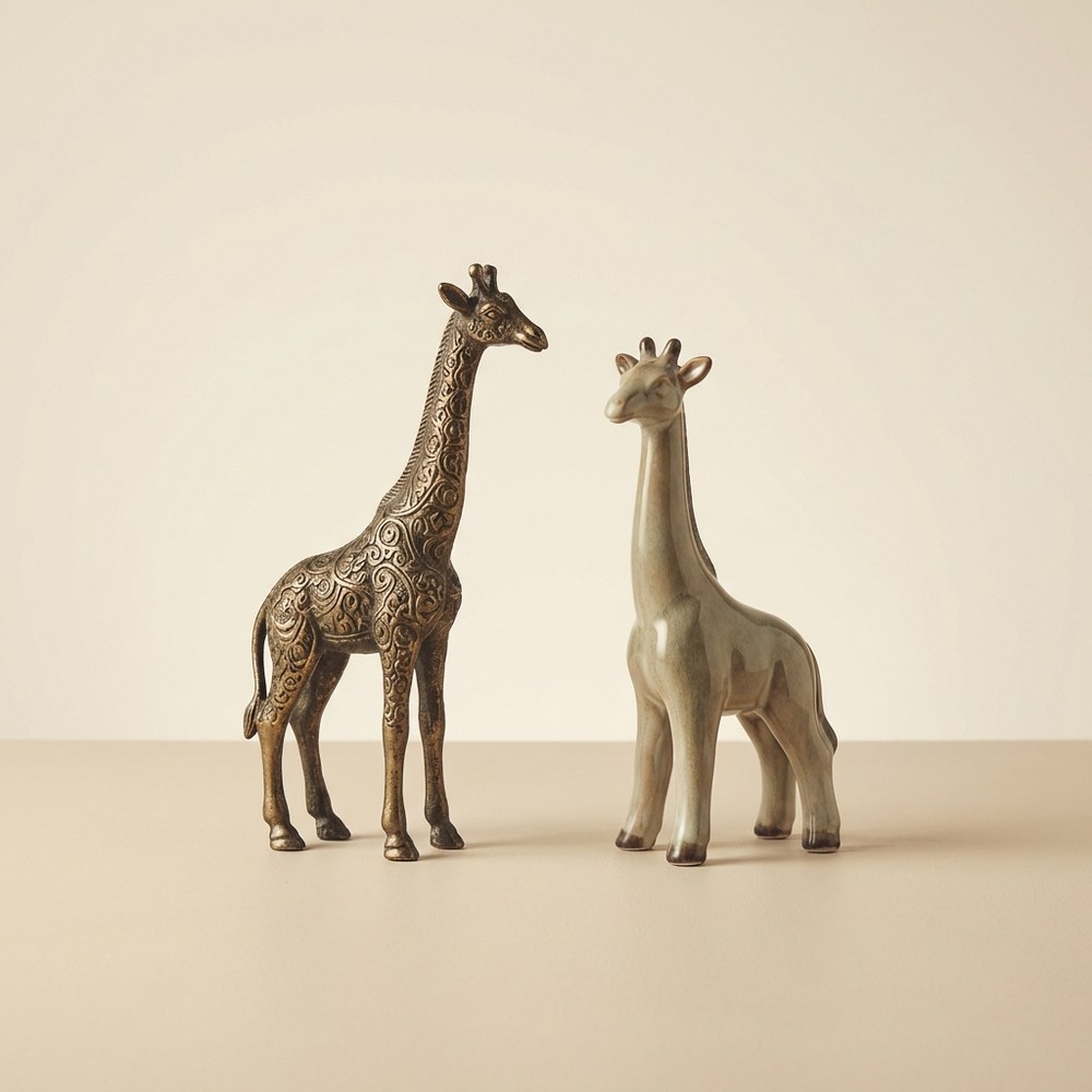 Статуэтки жирафов