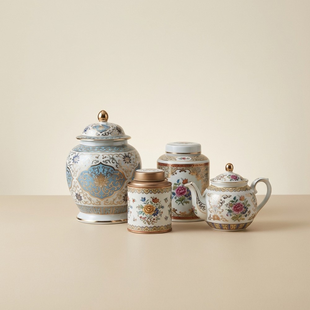 Чай в керамической упаковке