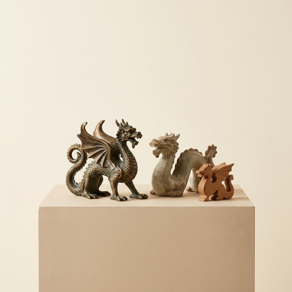 Статуэтки драконов