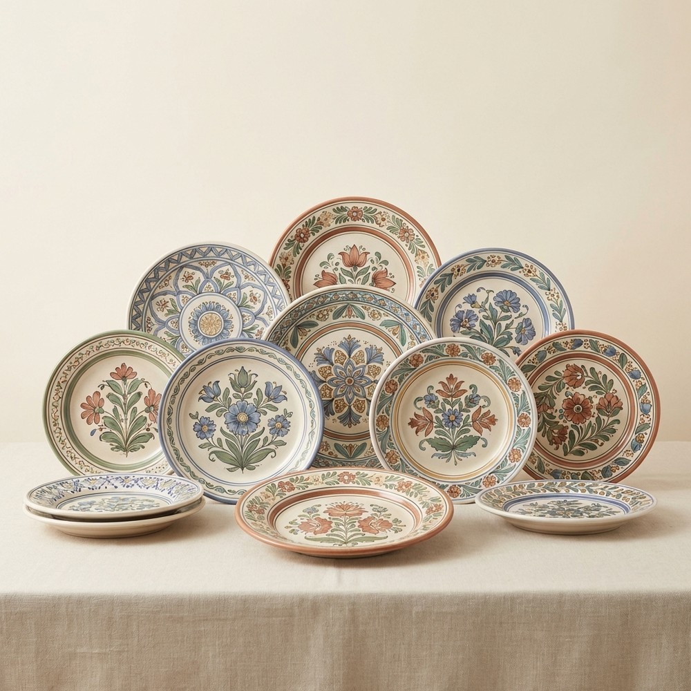 Интерьерные тарелки