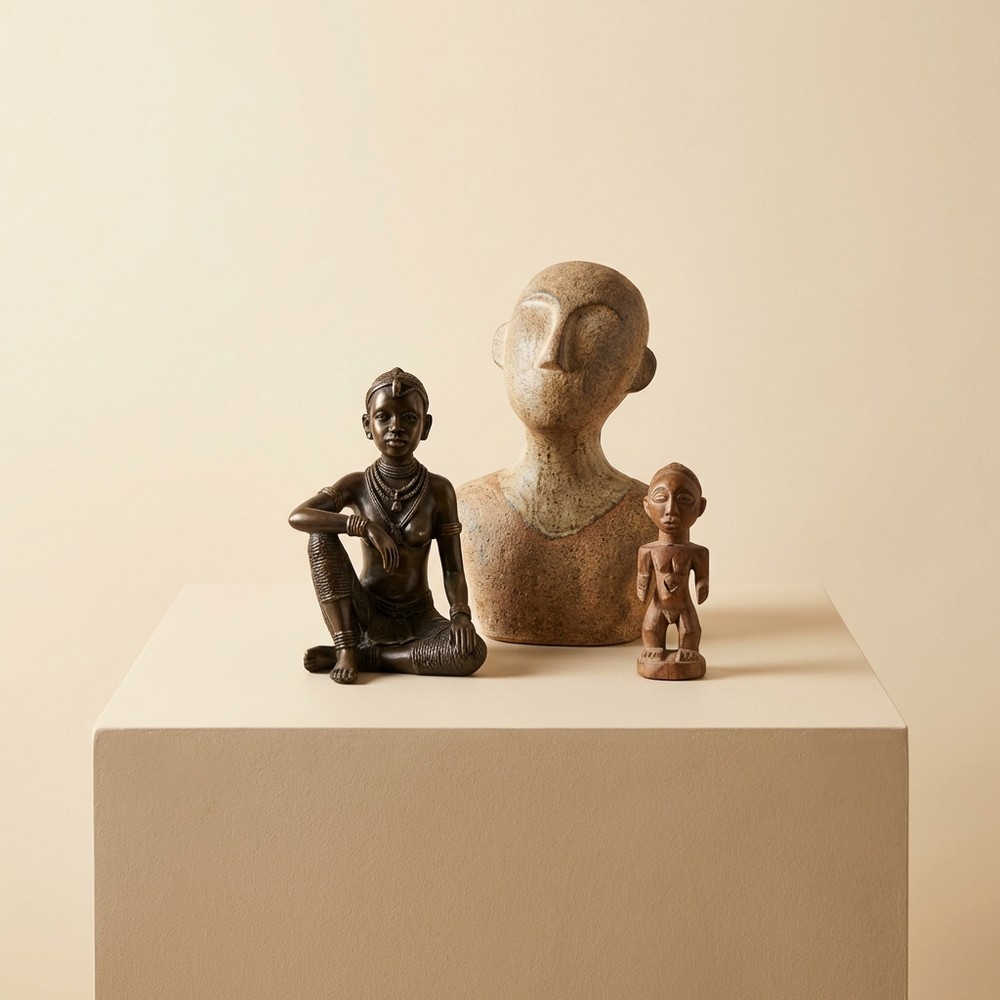 Африканские статуэтки