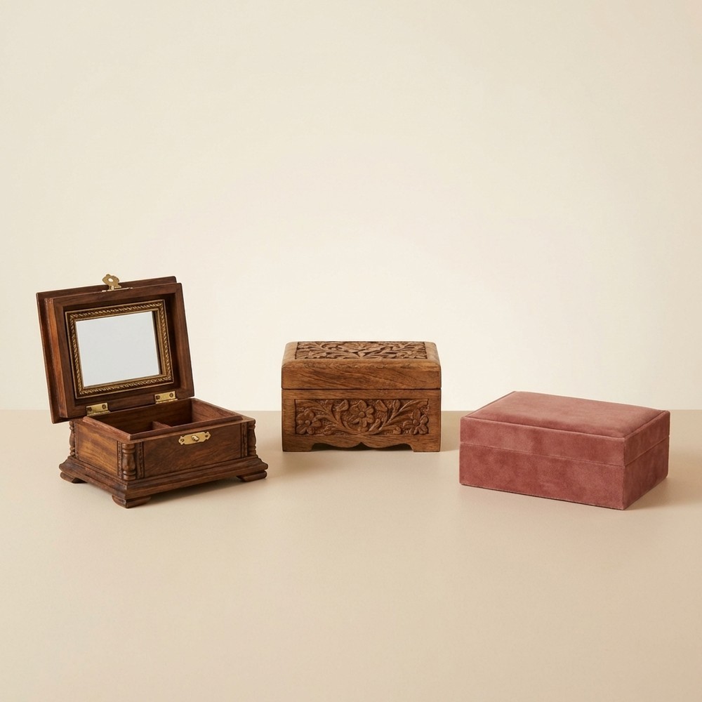 Шкатулки для украшений