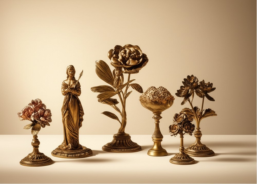 Флористические статуэтки