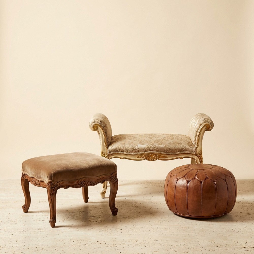 Пуфики и банкетки