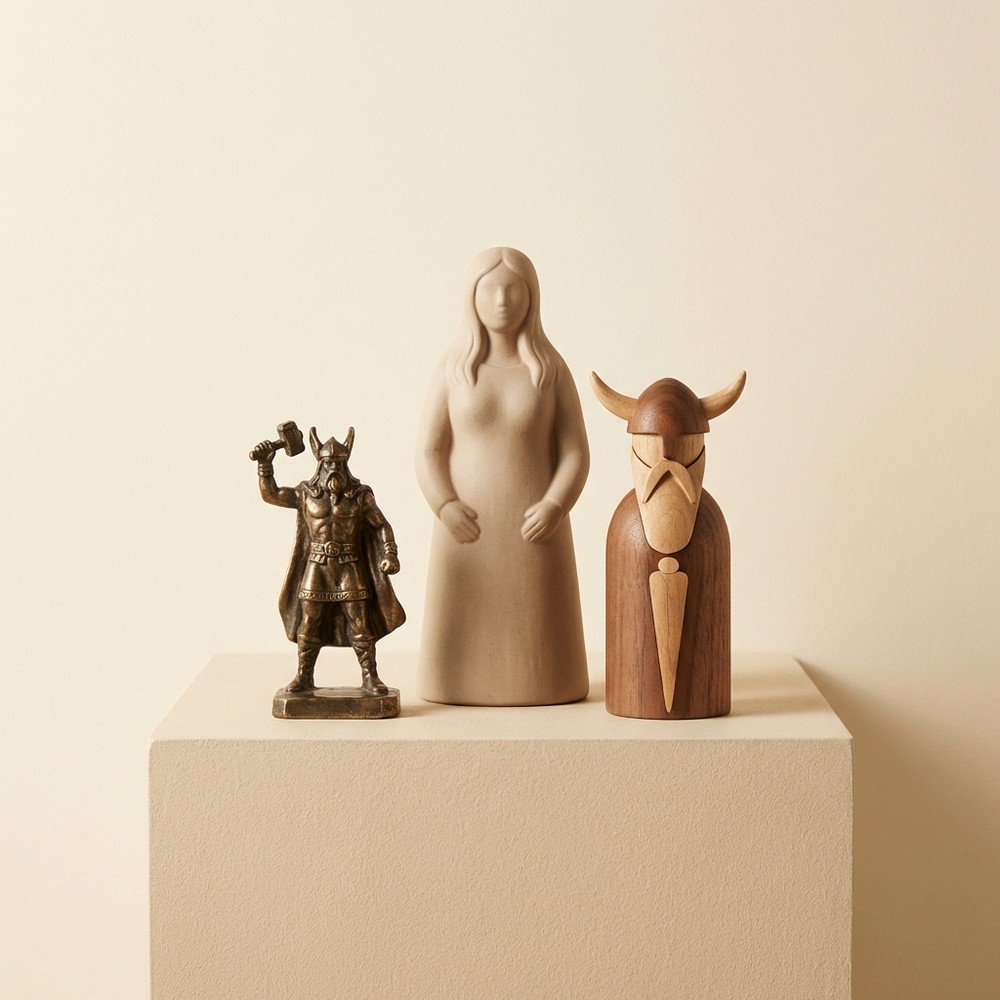 Статуэтки Скандинавских богов