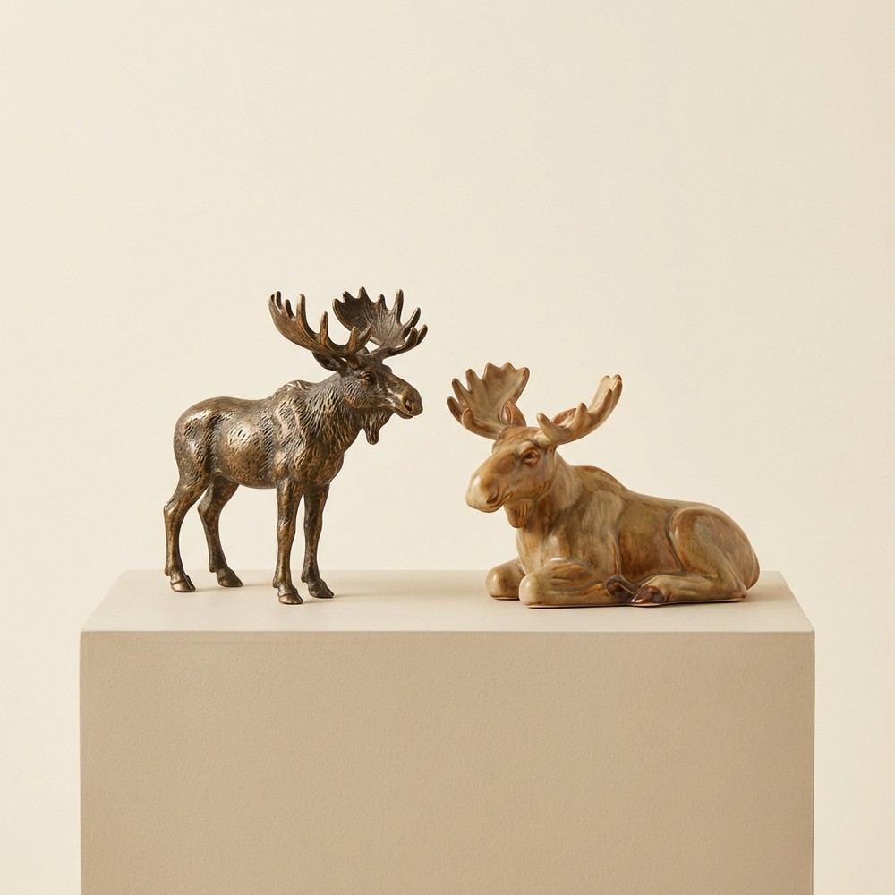 Статуэтки лосей