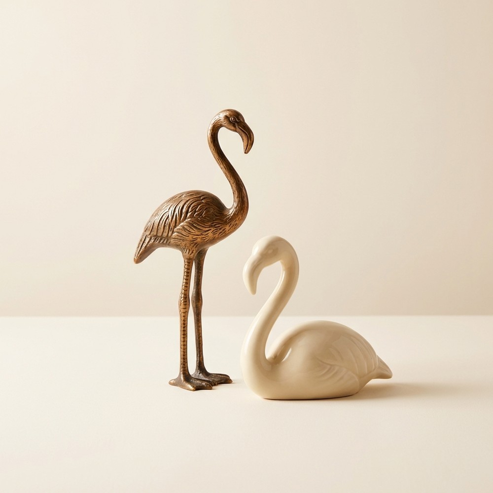 Статуэтки фламинго