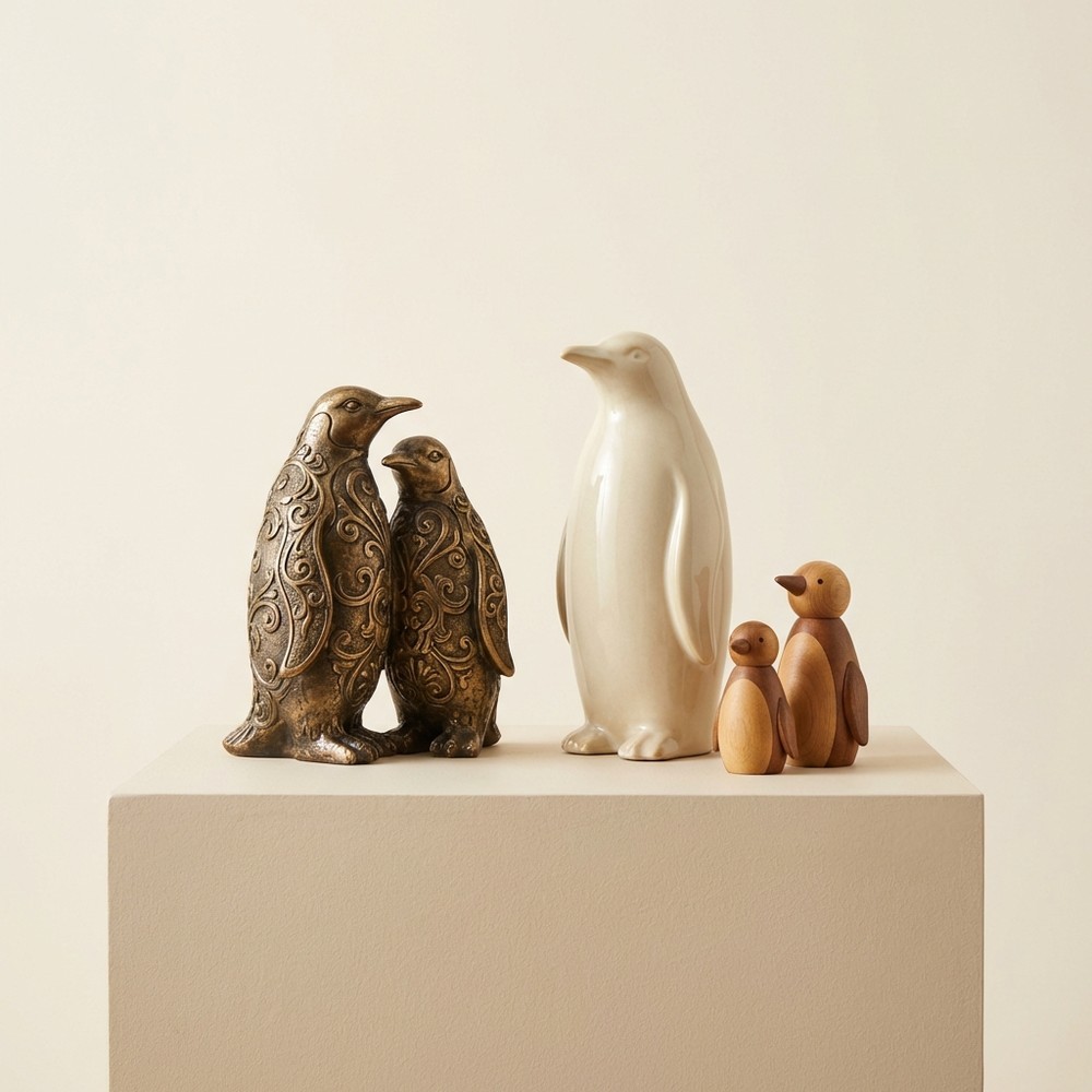 Статуэтки пингвинов