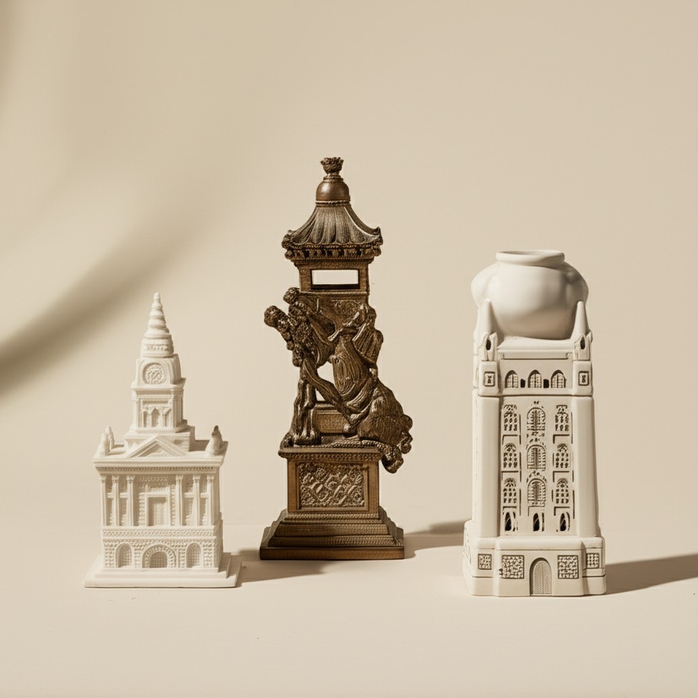 Статуэтки зданий и памятников архитектуры