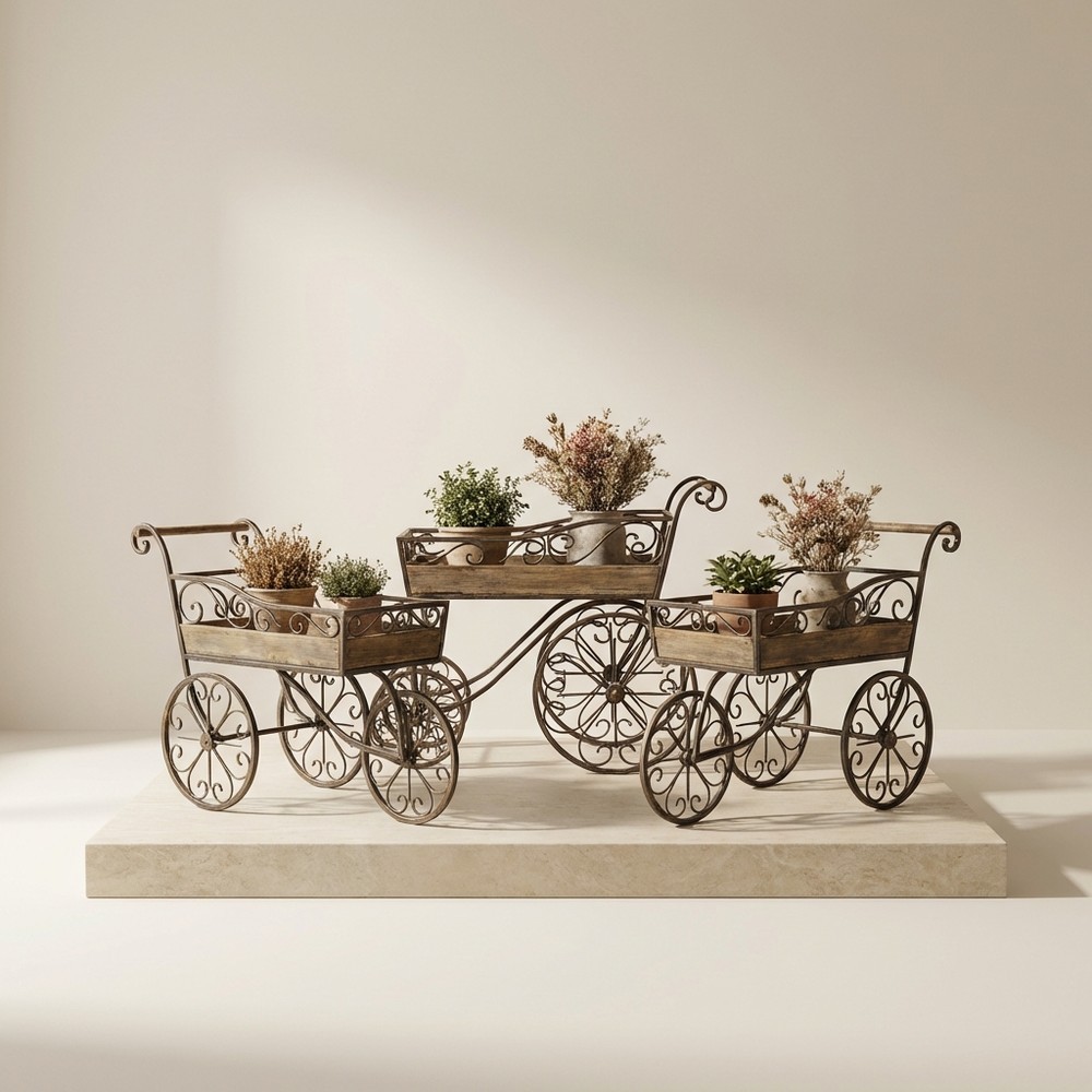 Тележки для цветов