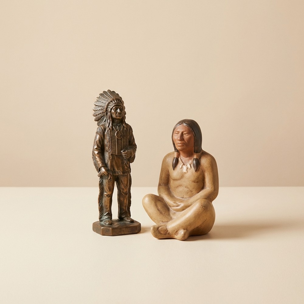 Статуэтки индейцев