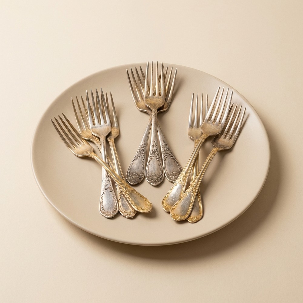 Десертные вилки