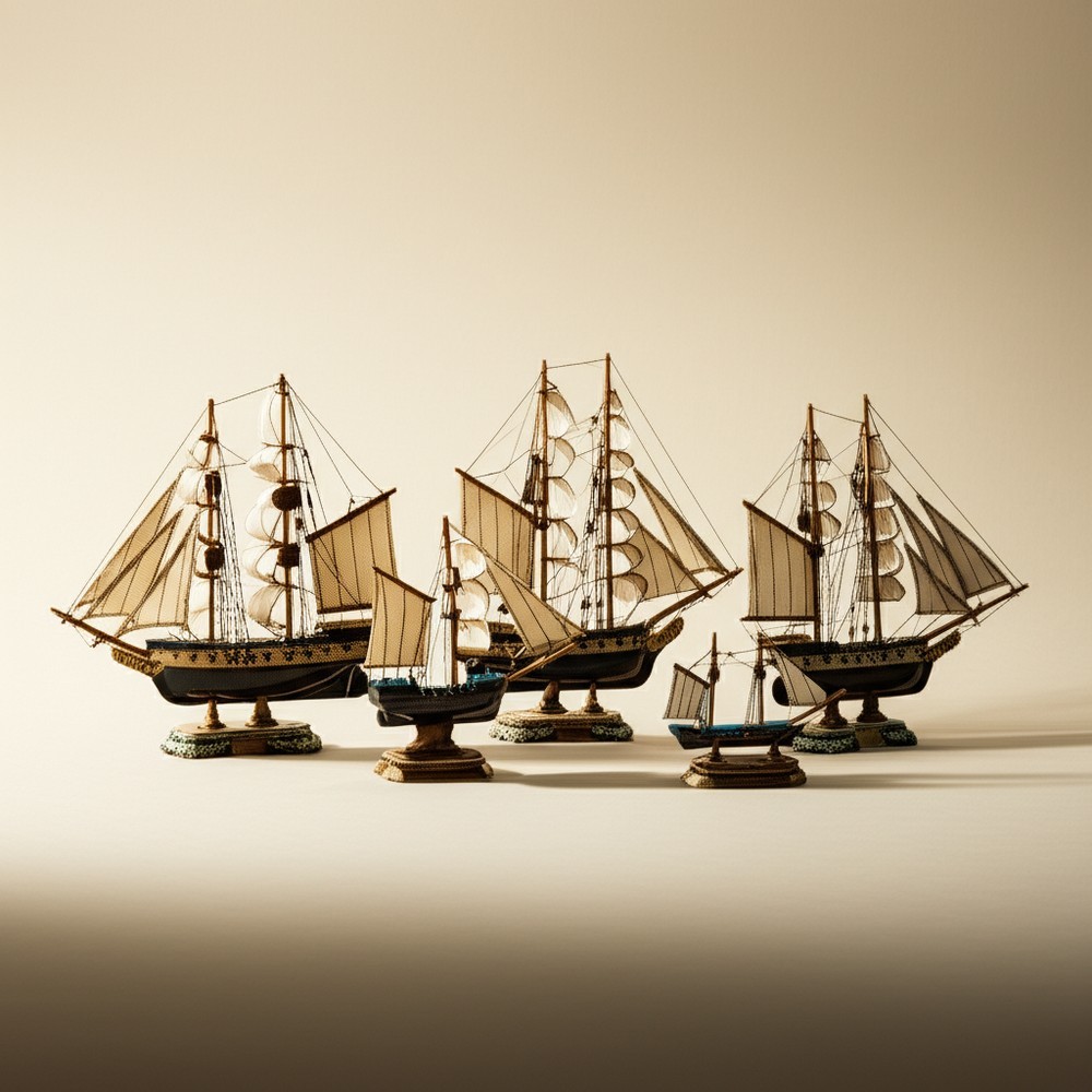 Корабли в бутылках