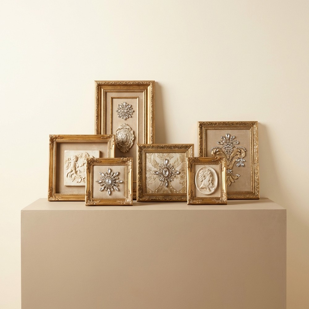 Панно с кристальным декором