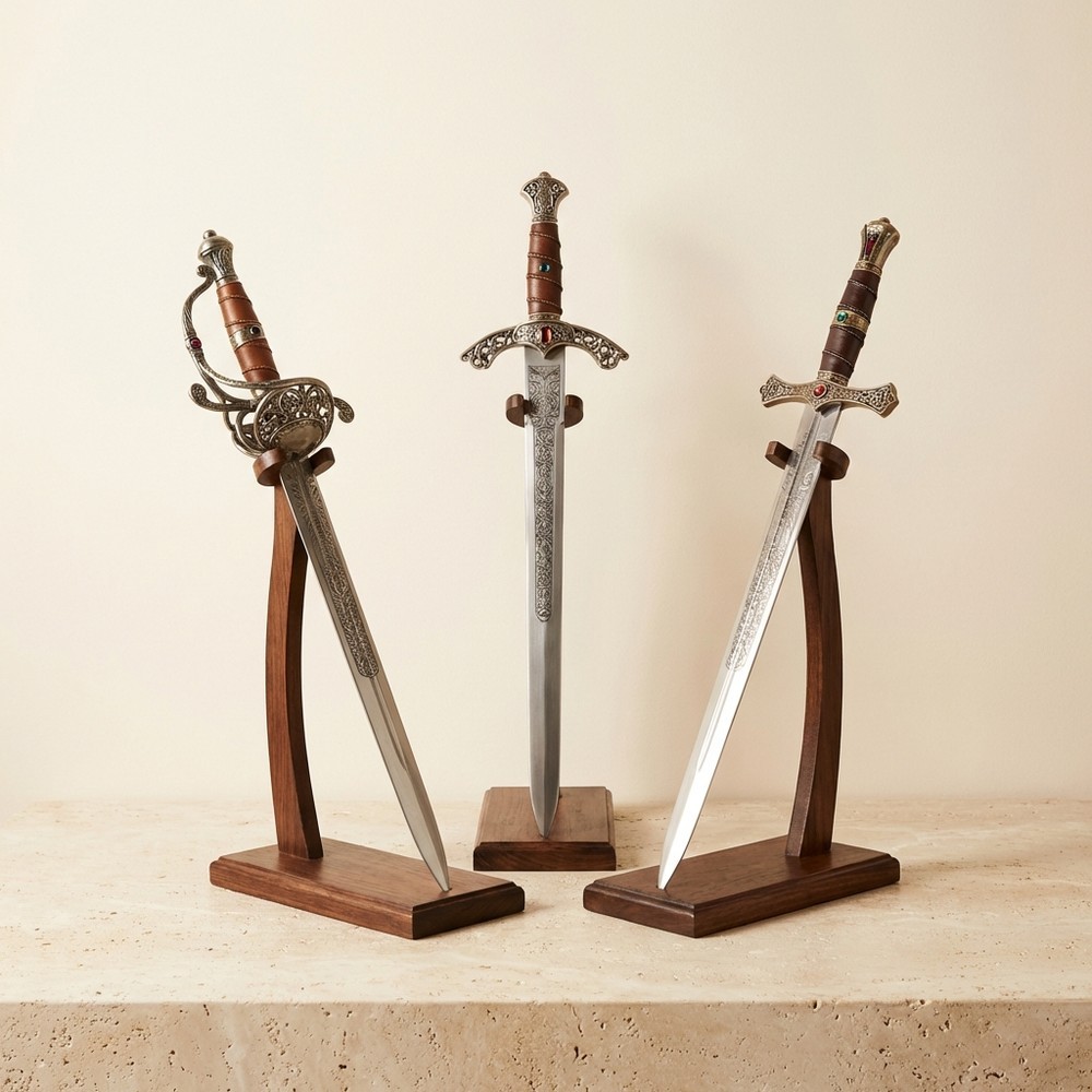 Декоративные мечи рыцарей