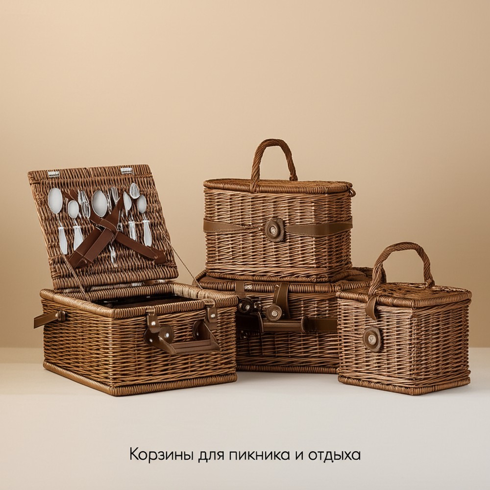 Корзины для пикника и отдыха