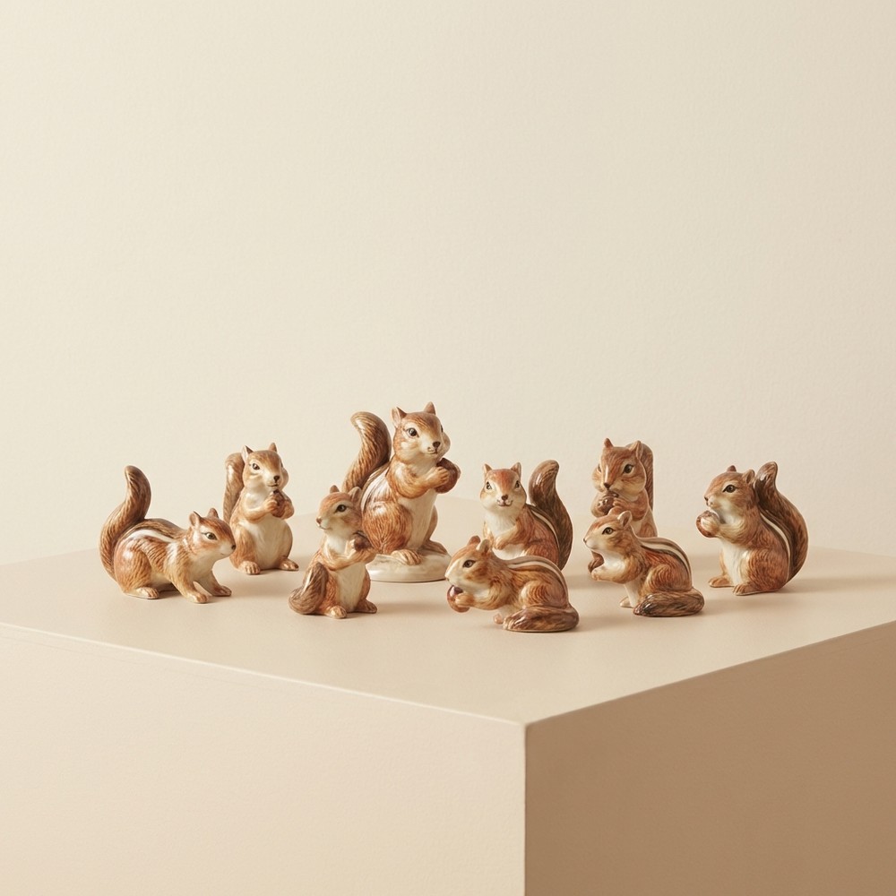 Садовые фигурки бурундуков