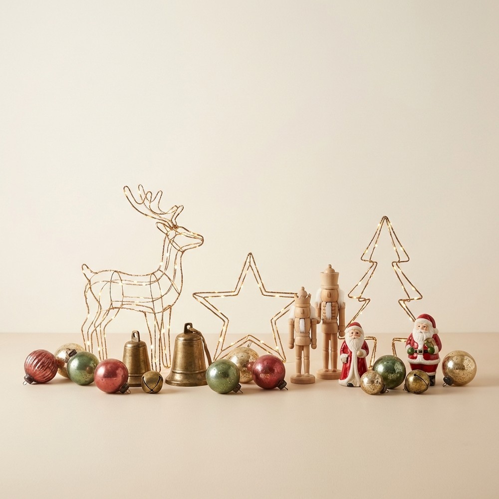 Новогодние световые фигуры