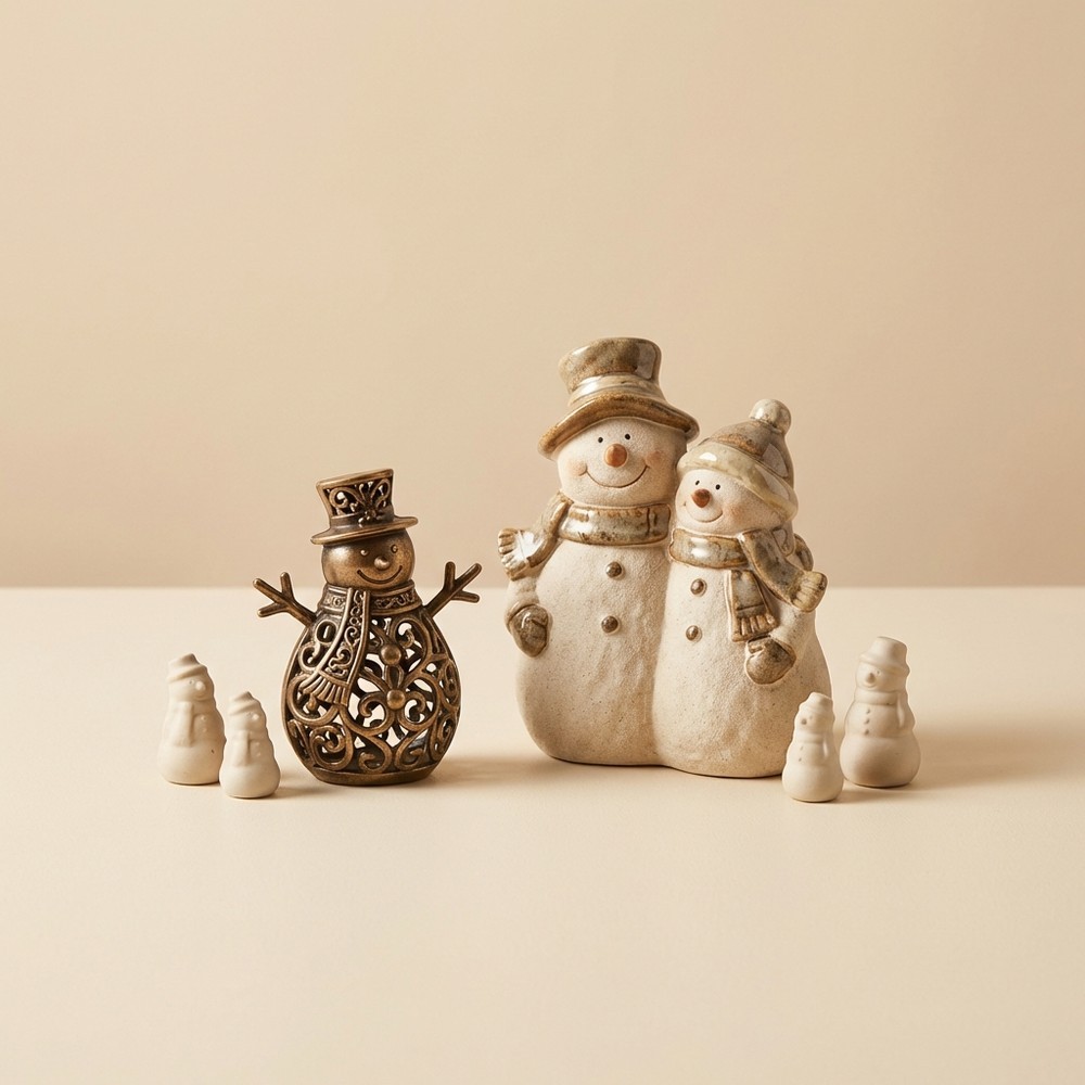 Статуэтки Снеговиков