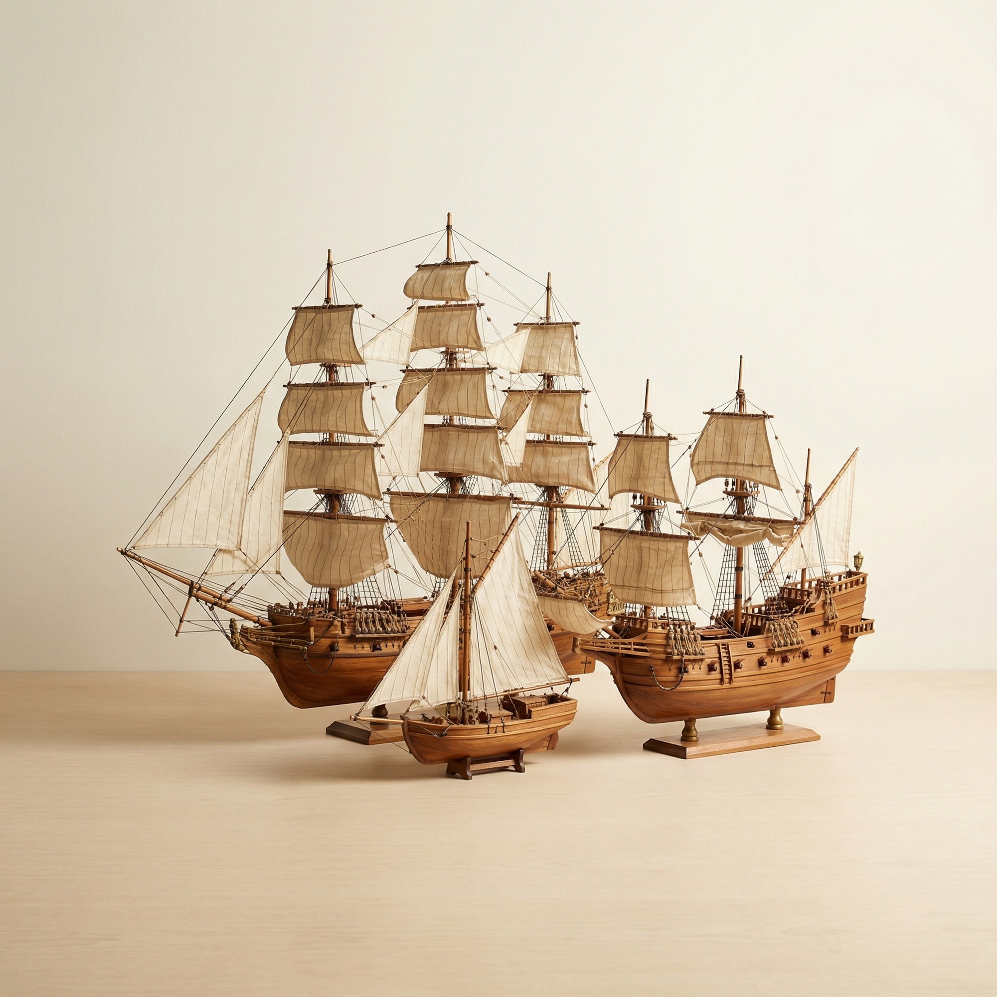 Модели парусников