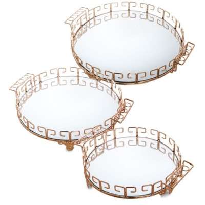 Набор подставок для пирожных "Кружева"