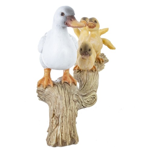 Фигурка декоративная "Утка с утятами", L24 W7 H13,5 см Фигурка декоративная "Утка с утятами", L24 W7 H13,5 см
