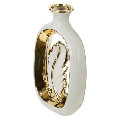 Ваза для искусственных цветов, 550 мл, L18 W6,5 H28 см