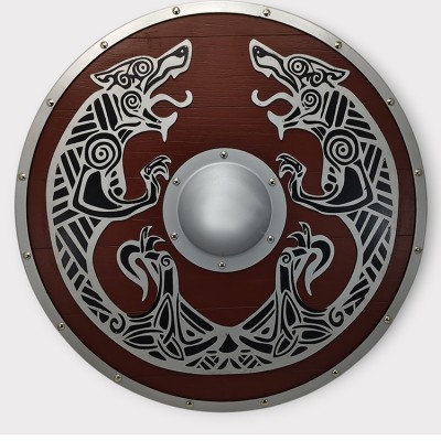 Щит викингов "Рагнар"круглый