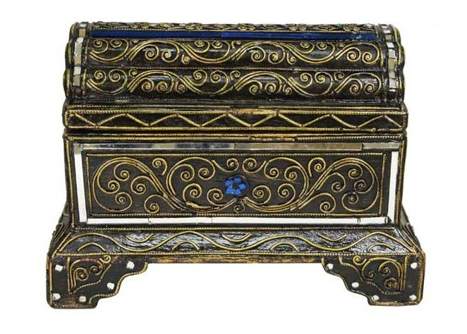 Шкатулка h17 L20 w12cм инкрустация