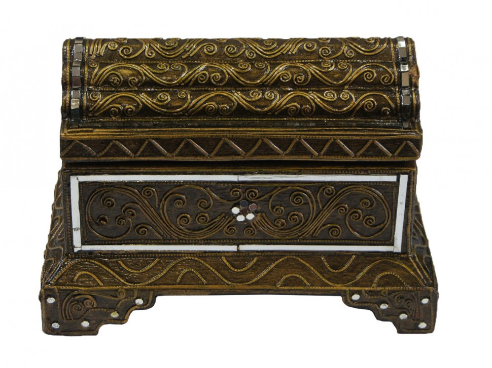 Шкатулка h17 L20 w12cм инкрустация