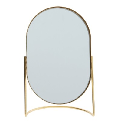 Зеркало настольное, L16 W8 H25 см
