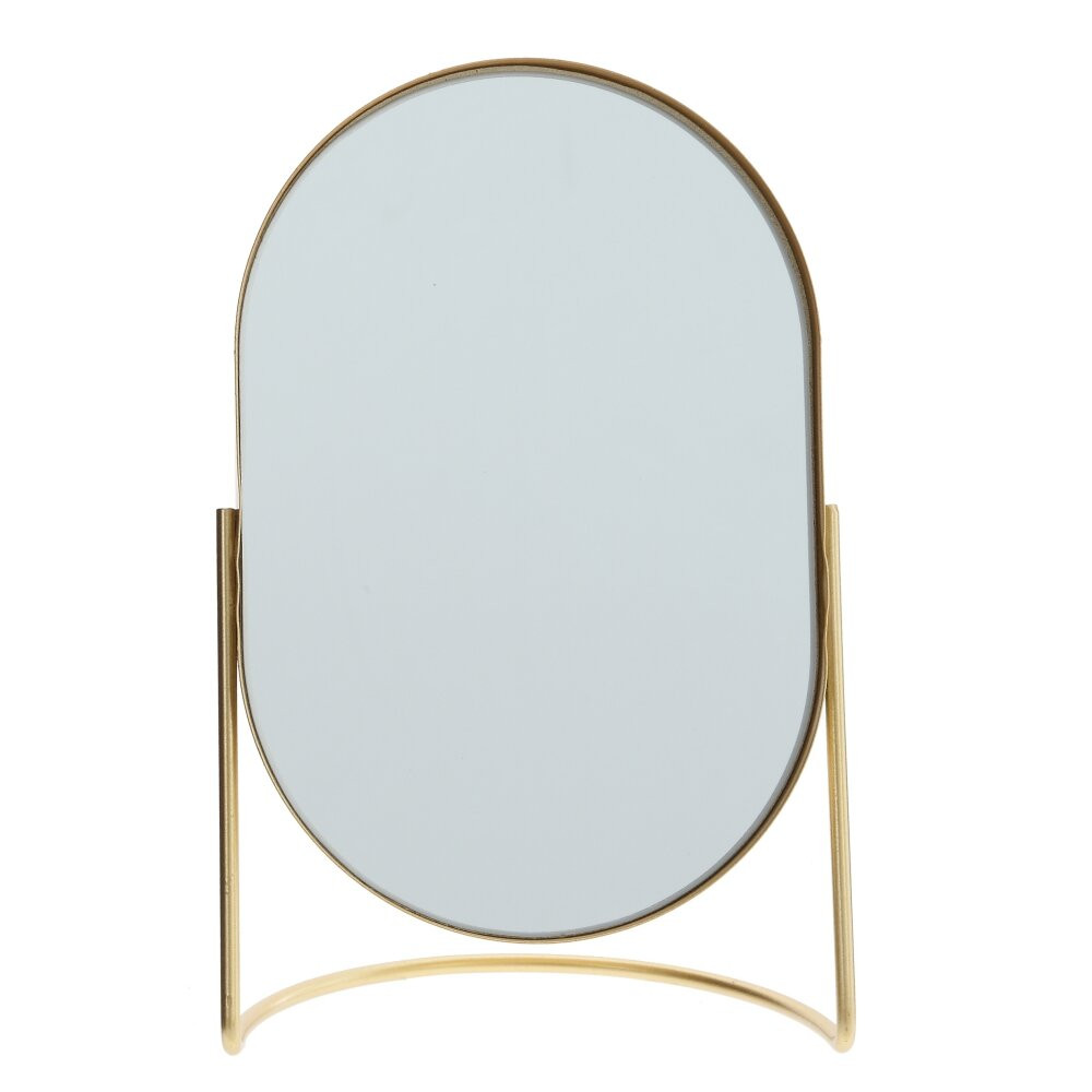 Зеркало настольное, L16 W8 H25 см