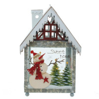 Подсвечник "Домик", L23 W22 H33 см