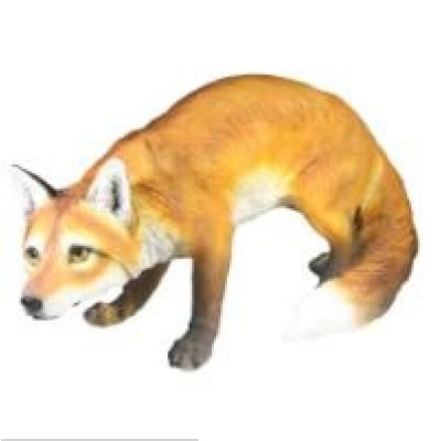 Декоративная садовая фигурка "Лисичка на охоте"           