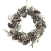 Изделие декоративное "Венок", L38 W9 H38 см