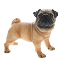 Декоративная садовая фигурка "Веселый мопс"        