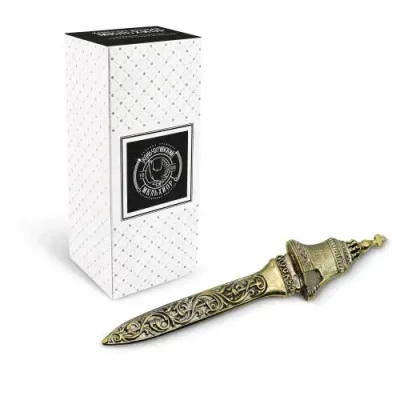 Нож для писем "Царь-колокол" латунный с чернением