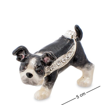 SMT-67 Шкатулка "Бостон терьер" (Nobility)