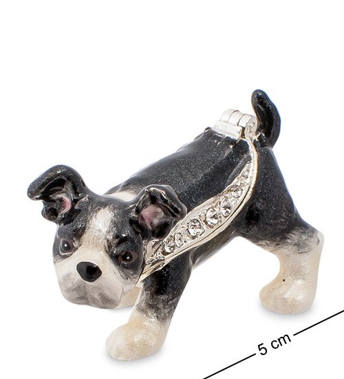 SMT-67 Шкатулка "Бостон терьер" (Nobility)