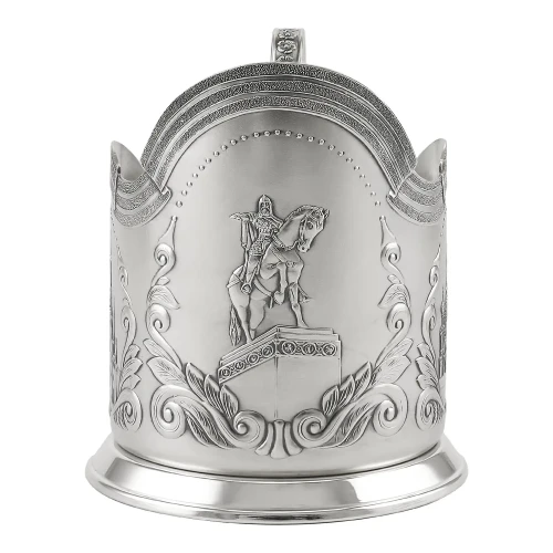 Подстаканник №26 из мельхиора с посеребрением