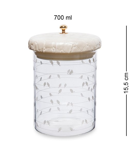 GS- 57/2 Банка для сыпучих "Птичий ансамбль" 700мл