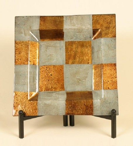 Декоративная тарелка "Шахматы"