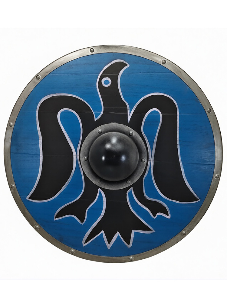 Щит викингов круглый "Ворон"