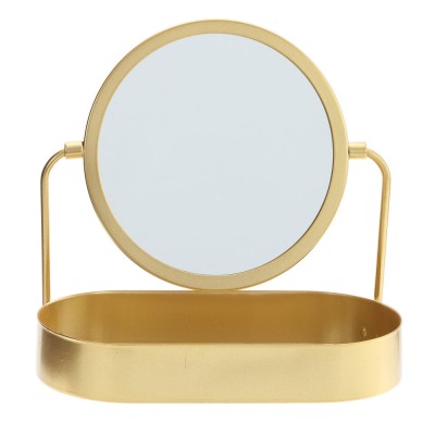 Зеркало настольное, L20 W10 H18,5 см