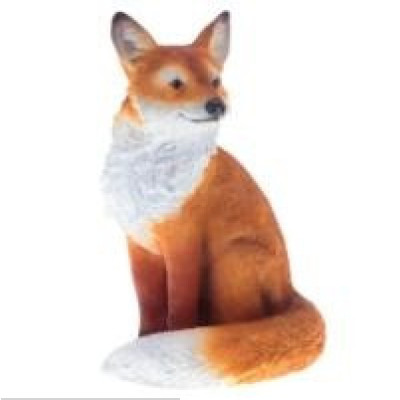 Декоративная садовая фигурка "Лисичка сидит"            