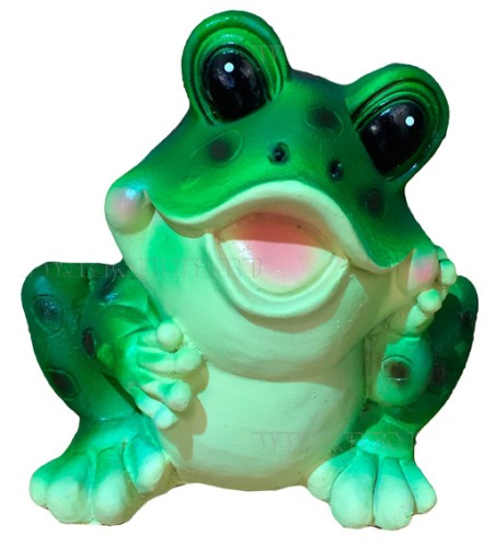 Декоративная фигурка "Удивленный лягушонок" Декоративная фигурка "Удивленный лягушонок"