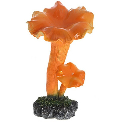 Декоративная садовая фигурка "Гриб лисичка двойной"