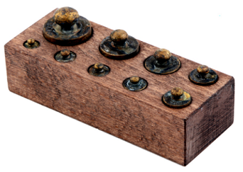 Набор гирек для весов "Antic"